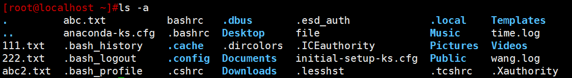 新手上路，多多担待，分享linux的ls 常用选项